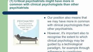 Critical psychiatry beyond