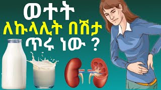 ወተት ለኩላሊት ጥሩ ነው ? | የኩላሊት ህመም ያለባቸው ሰዎች ወተት መጠጣት ይችላሉ?