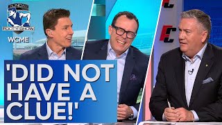 Llordo roasts the moment Eddie forgot who Damo was 😂 | WCME - Sunday Footy Show