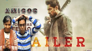 Amigos Trailer Reaction | Nandamuri Kalyan Ram | Ashika Ranganath | Rajendra Reddy | Ghibran
