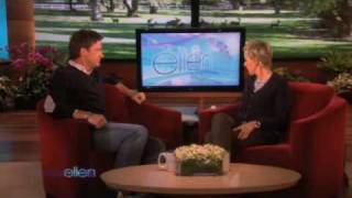 Jason Bateman Gets a New Workout(the shake weight ) on Ellen