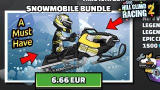 Hill Climb Racing 2 - 😍 Snowmobile Legendary Bundle 😍 - A must have