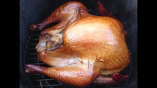 Smoking Turkey while Basting with Homemade Wine