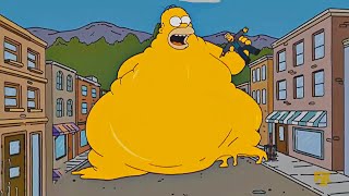 Treehouse Of Horror XVII - Homer Obesity Eats Everything!