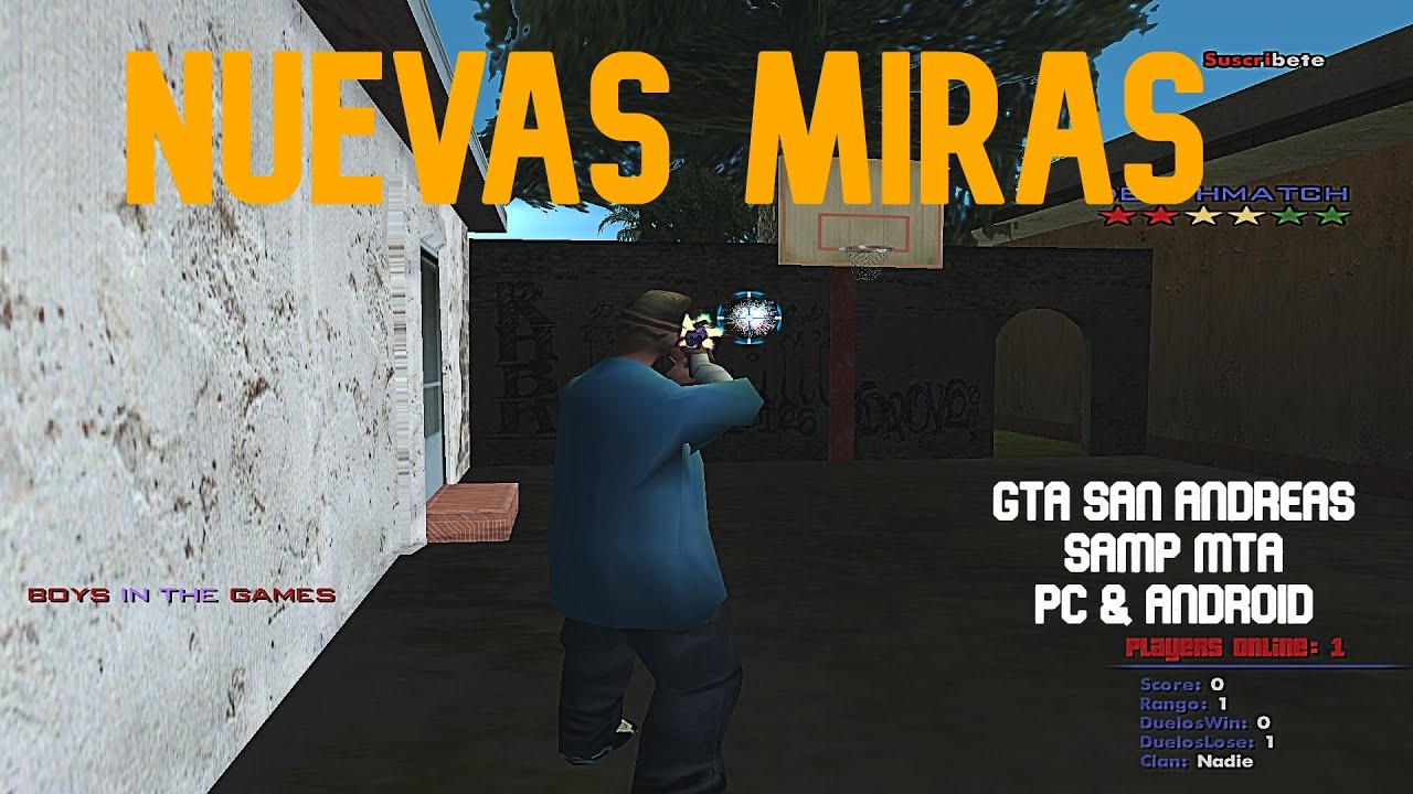 PACK MIRAS - CROSSHAIR#4 Para GTA SAN ANDREAS/SAMP/MTA/PC & ANDROID ...