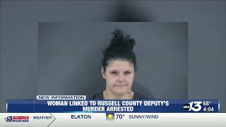 Woman linked to Russell County deputy's murder arrested
