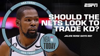 DO NOT TRADE KEVIN DURANT! 🗣️ - Jalen Rose's message to the Nets | NBA Today