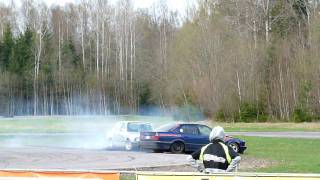 Rapla drift crash