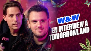 W&W en interview en direct de Tomorrowland