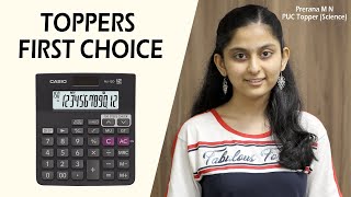 PUC topper Prerana M.N. explains why she uses only Casio calculators