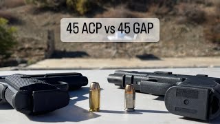 45ACP vs 45 GAP