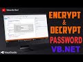How to Encrypt and Decrypt Password in VB.NET