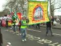 tens of thousands hold pre g20 rally in london