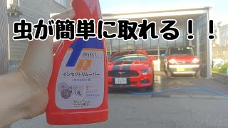 KeePerのインセクトリムーバー使ってみた！【車用虫取り剤】