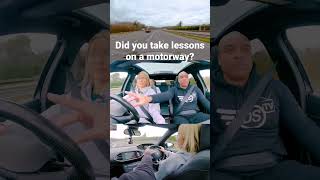 Motorway Driving Lesson 🛣️😃 #learntodrive #drivingschool #drivingtest