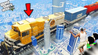 GTA 5 : Franklin Search Biggest And Unique Train Ever In GTA 5 ! (GTA 5 Mods)