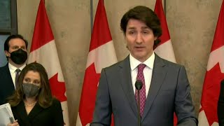 Canada Prime Minister Justin Trudeau invokes emergency powers due to protests on Ambassador Bridge