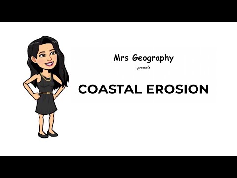 What are the 5 processes of coastal erosion?