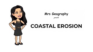 Coastal erosion processes