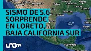 Temblor hoy en México: sismo de 5.6 sorprende en Loreto, Baja California Sur
