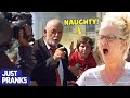 Politician Gets Mocked by a Naughty Kid! | Prankster on Camera! | Just Pranks