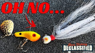 These SECRET Lures Catch Giant Bass In The Winter