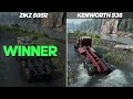 New Kenworth 963 Season 10 Truck VS ZikZ 605R in SnowRunner Everything You Need to Know