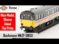 Review: Bachmann Mk2F DBSO (Refurbished) Coach in Intercity Swallow Livery 39-735DC, DCC lighting