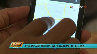 Tarif Batas Atas dan Bawah Taksi Online Mulai Diberlakukan