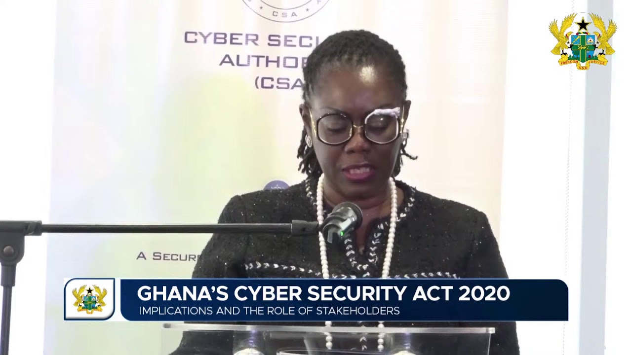 Live | GHANA'S CYBERSECURITY ACT 2020 - YouTube