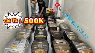 Price List of Used Japanese Rice Cookers From Only 900k - 1tr5 Selected Goods