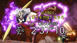 【MHRise】マガイマガド強化個体 弓ソロ(非火事場) TA 2'37\