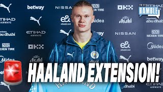 🚨 EMERGENCY REACTION! Erling Haaland signs a 9.5 year contract at Man City 🤯