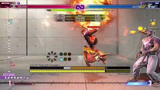 SF6 - Dhalsim stun combo 5681 damage