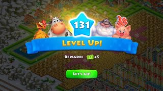 Township Gameplay Level Up!! 131 #1