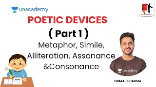 POETIC DEVICES // PART 1 // Metaphor, Simile, Allitration, Assonance, Consonance