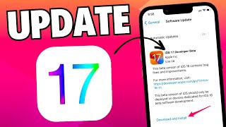 Update iOS 17 beta | How to install iOS 17 on iPhone & iPad | Download iOS 17 Beta Profile
