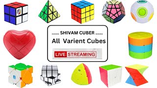 🔴 Shivam cuber is live All Varient Cubes #live stream