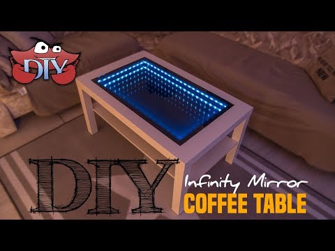 DIY Infinity Mirror Coffee Table DIY Infinity Mirror Coffee Table