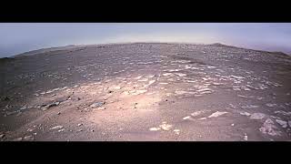 Mars Perseverance rover: desolate landscape
