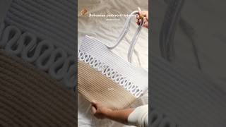 Bohemian style tote jute bag 👜 | beach vibe | pinteresty finds @Meesho