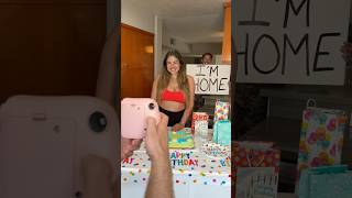 Soldier surprises his wife on her birthday ❤️