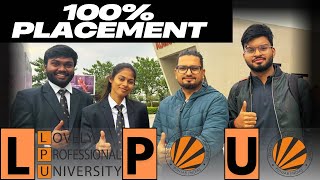 LPU PLACEMENT HONEST REVIEW | B.Tech CSE Student 100% Honest Review 100%PLACEMENT Lovely  University