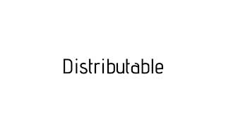 How to pronounce Distributable / Distributable pronunciation