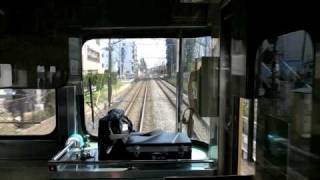 2010 Seibu-Kokubunji Line Train Nears Kokubunji 100303