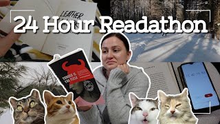 24 Hour Readathon!!! ft. a disturbing horror novel, 5 star reads and some dark romance