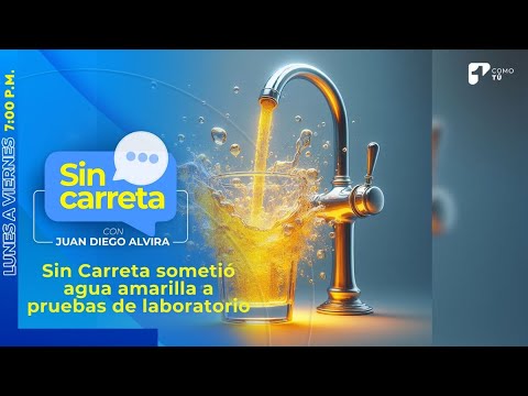 Agua Amarilla En Bogotá: Sin Carreta Sometió El Líquido Vital A Pruebas ...