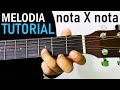 Dios esta aquí - MELODIA en GUITARRA - Guitarra notaXnota