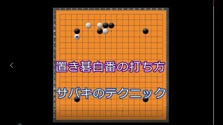 囲碁【置き碁白番の打ち方　サバキのテクニック】