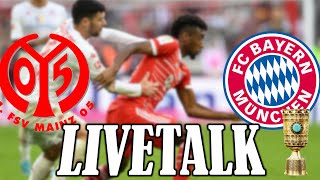 🔴LIVE Mainz 05 - Bayern München 0:4 LIVETALK DFB-POKAL Achtelfinale: Joao CANCELOS Debüt geglückt!